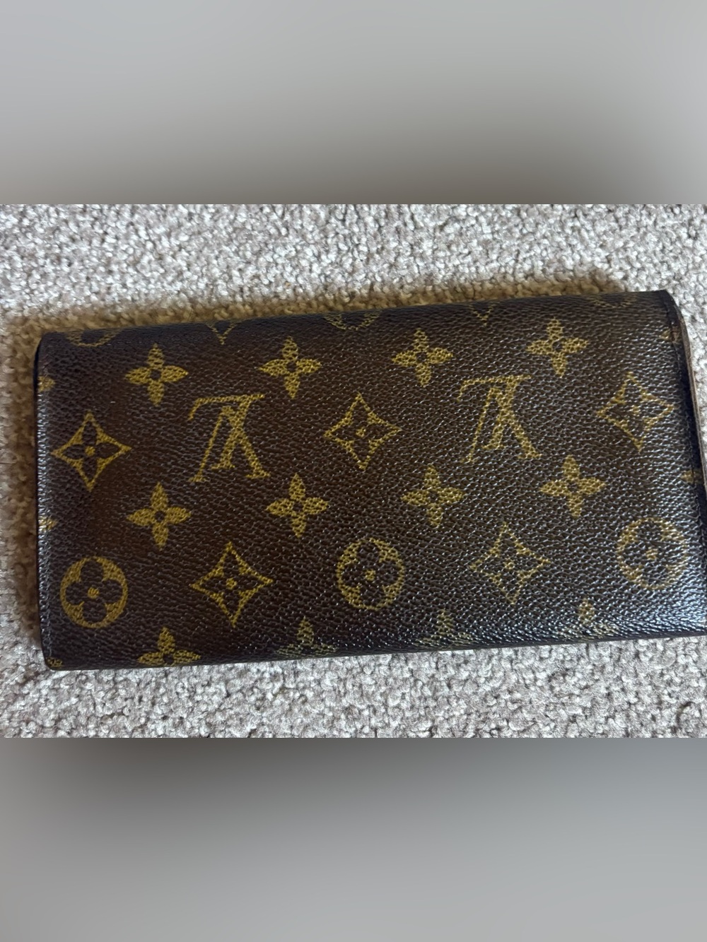 Authentic Louis Vuitton Monogram Sarah Wallet Vintage - Picture 11 of 12